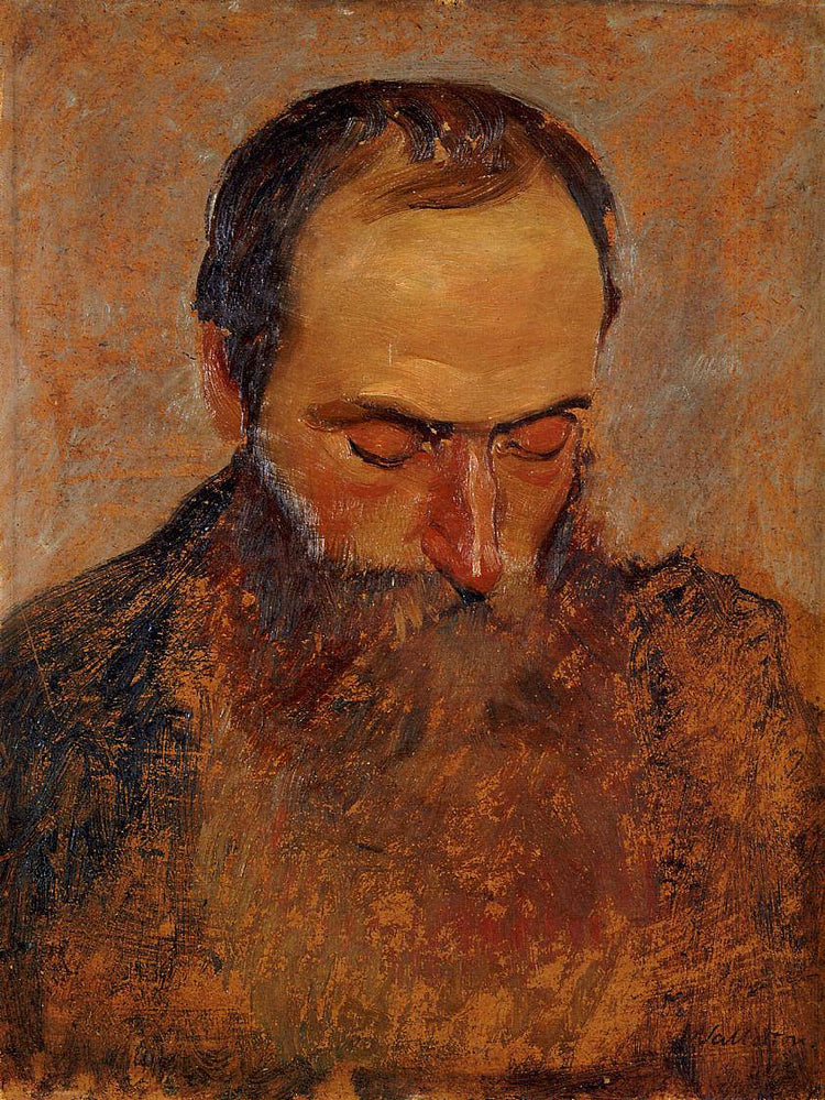 Portrait of Edouard Vuillard - Felix Vallotton