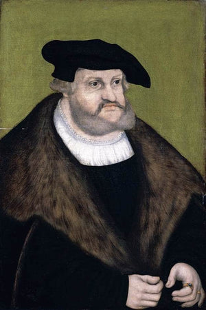 Portrait of Elector Frederick the Wise in his Old Age - Lucas Cranach the Elder