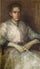 Portrait of Ellen Sturgis Hooper in apartment