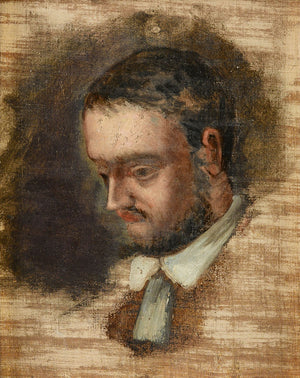 Portrait of Emile Zola - Paul Cezanne