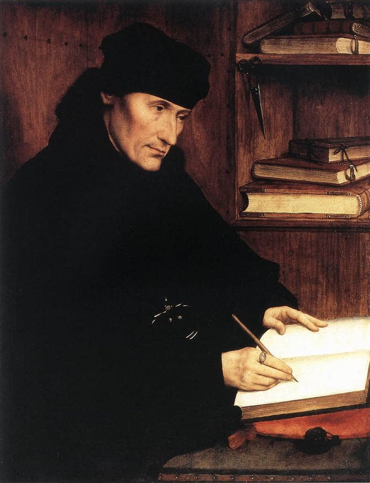 Portrait of Erasmus of Rotterdam - Quentin Matsys