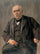 Portrait of Eugen Gutmann in entryway