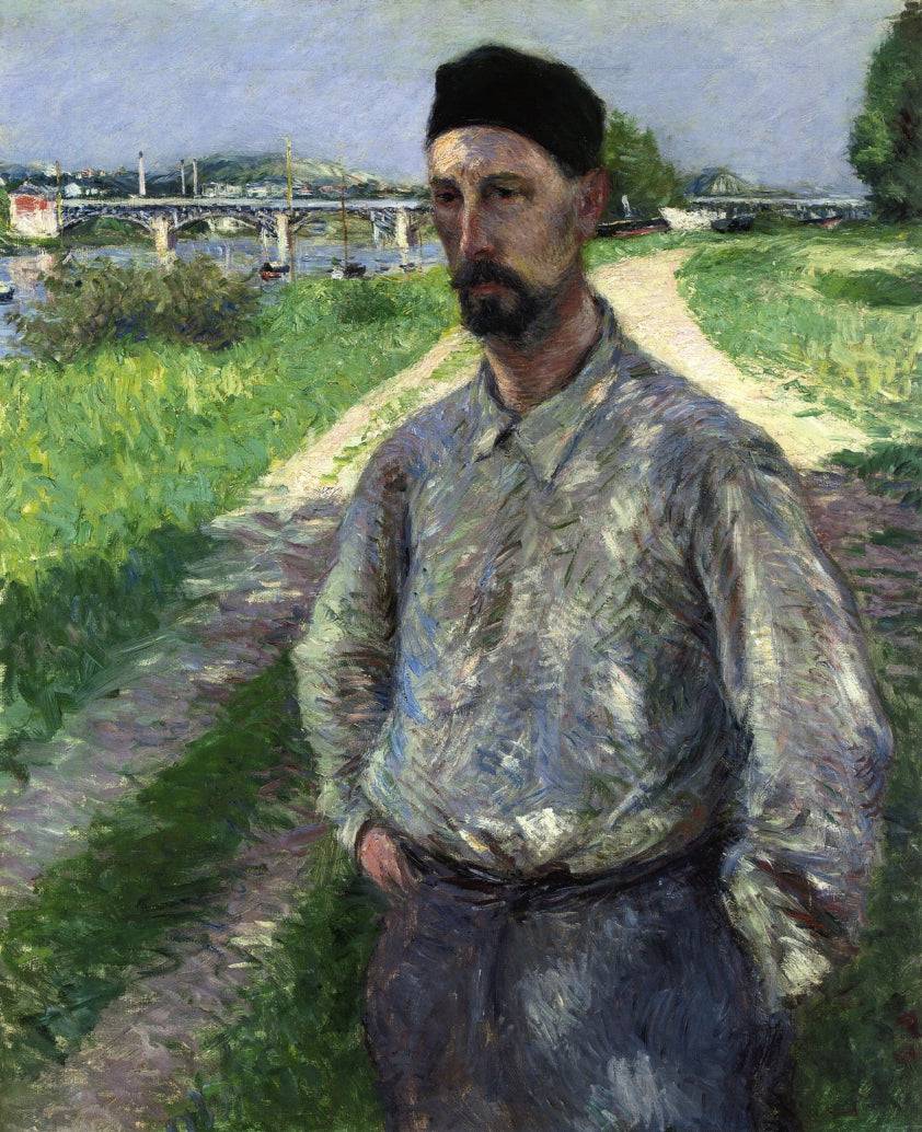 Portrait of Eugene Lamy - Gustave Caillebotte