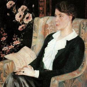 Portrait of Evdokiya Nikolaevna Glebova, the Artist's Sister