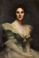 Portrait of Fanny Thérèse Reinach by Pascal Dagnan-Bouveret — hand-painted portrait oil painting reproduction on canvas