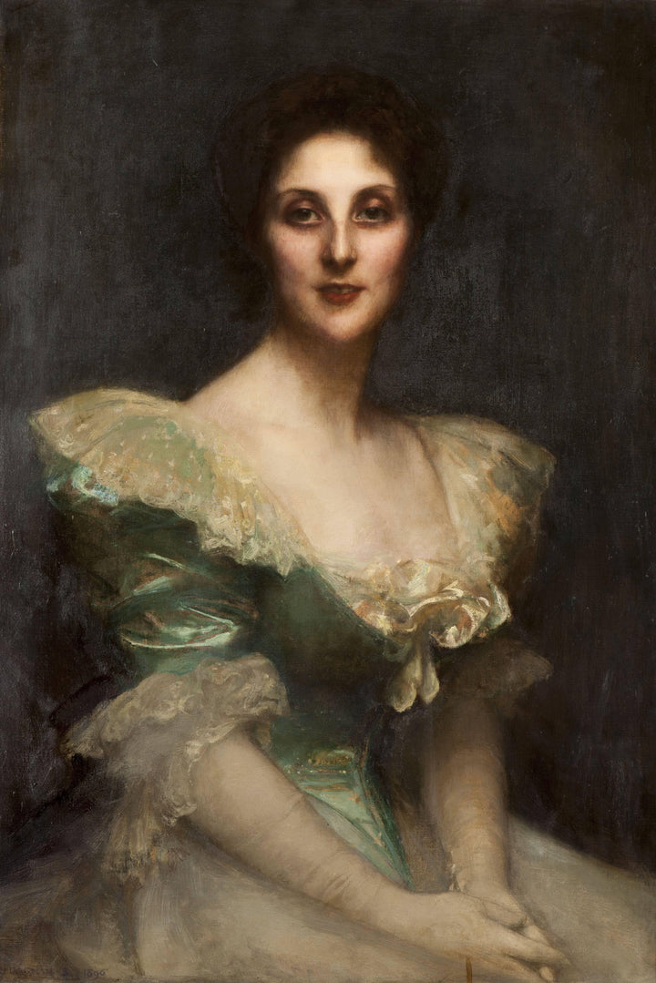 Portrait of Fanny Thérèse Reinach by Pascal Dagnan-Bouveret — hand-painted portrait oil painting reproduction on canvas