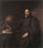 Portrait of Father Jean Charles della Faille in home office
