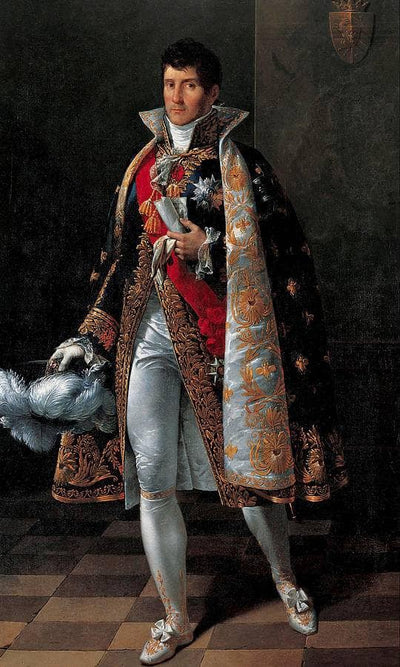 Portrait of Felice Baciocchi by Marie-Guillemine Benoist — oil painting reproduction