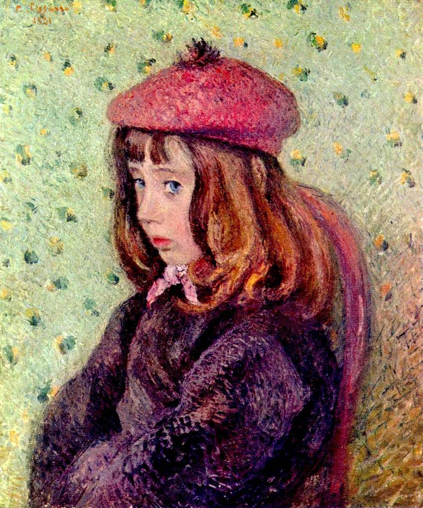 Portrait of Felix Pissarro - Camille Pissarro