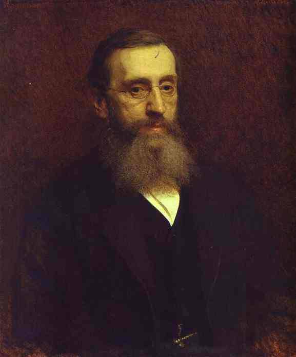 Portrait of Feodor Petrushevsky - Ivan Kramskoy