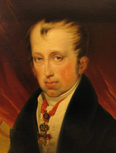 Portrait of Ferdinand I of Austria (1793-1875) in apartment