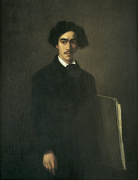 Portrait of Francisco Masías, 1855 by Ignacio Merino — hand-painted portrait oil painting reproduction on canvas