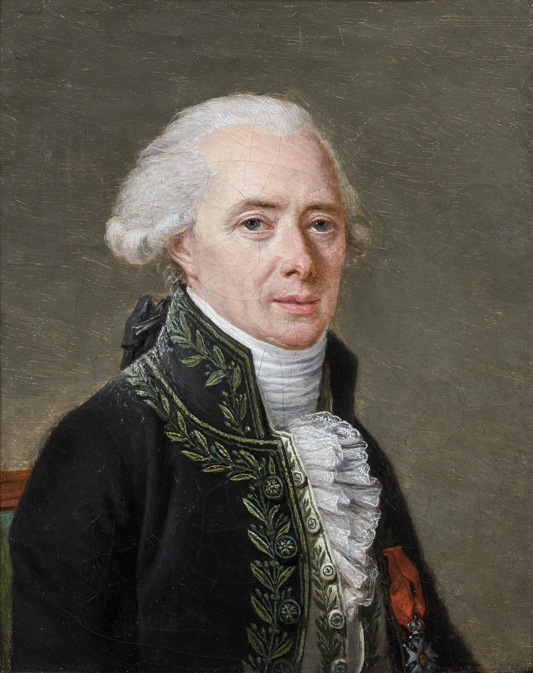 Portrait of François-André Vincent by Marie-Gabrielle Capet — hand-painted portrait oil painting reproduction on canvas