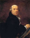 Portrait of François Devosge by Pierre-Paul Prud'hon — male oil painting wall art, Romanticism