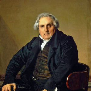 Portrait of French Journalist Louis-François Bertin