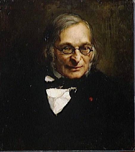 Portrait of French philosopher Adolphe Franck - Jules Bastien-Lepage