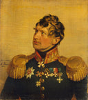 Portrait of Fyodor Rosen by George Dawe — male oil painting wall art, Neoclassicism