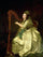 Portrait of G. I. Alymova in hallway