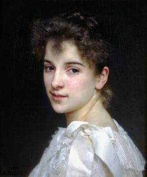 Portrait of Gabrielle Cot - William-Adolphe Bouguereau