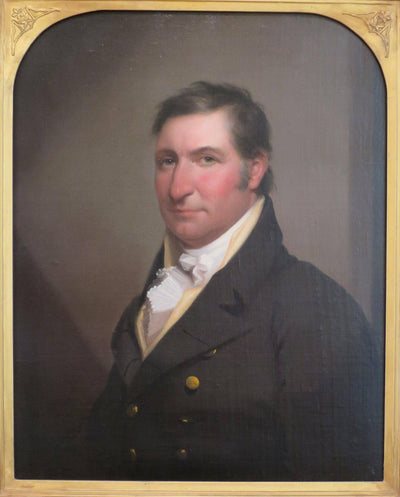 Portrait of General Erastus Root in study