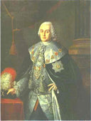 Portrait of General in Chief, Count William W.Fermor by Aleksey Antropov — male oil painting wall art, Baroque