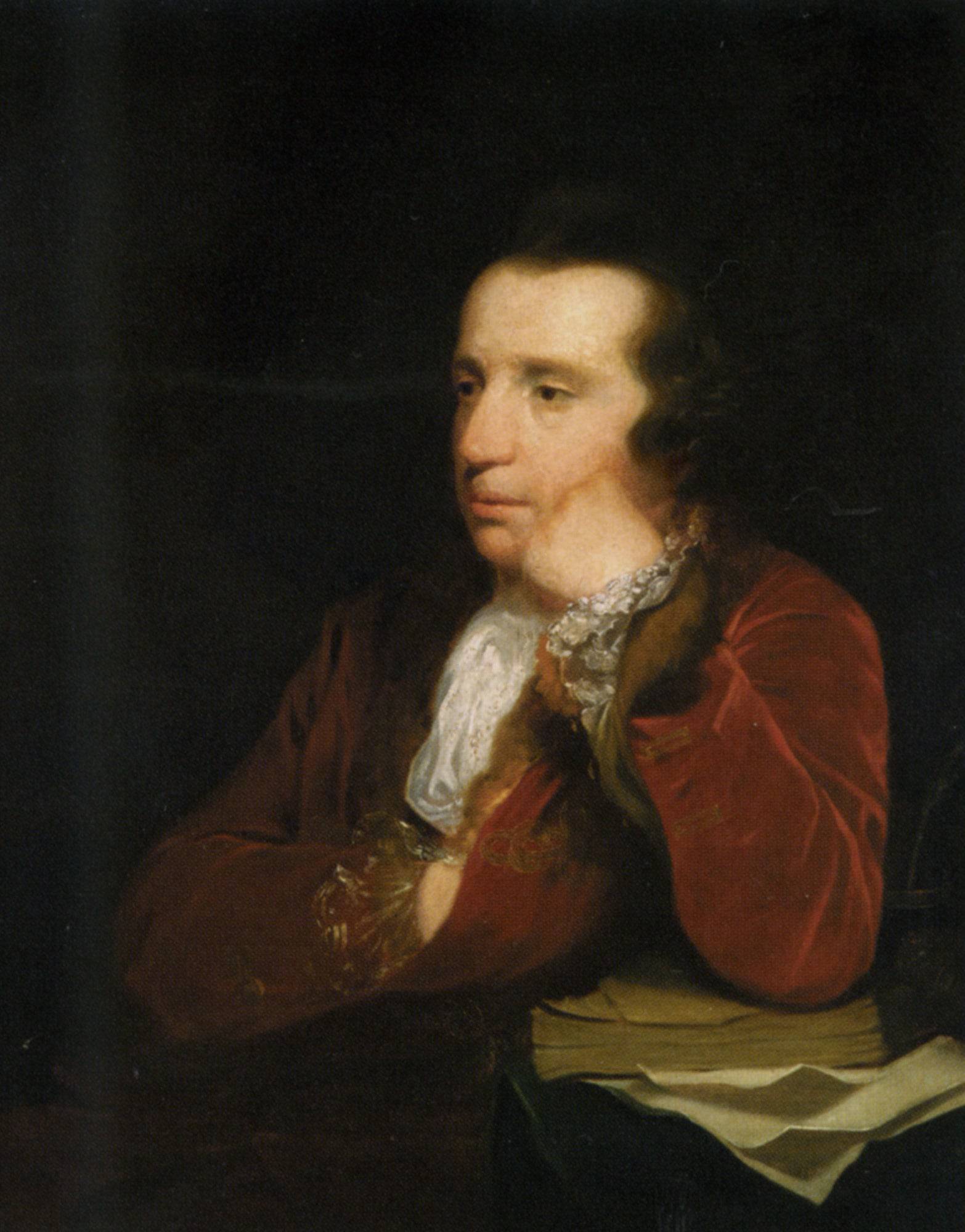 Portrait of George Colman, the Elder - Joshua Reynolds