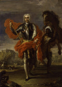 Portrait of George Keith, 10th Earl Marischal by Placido Costanzi — male oil painting wall art, Baroque