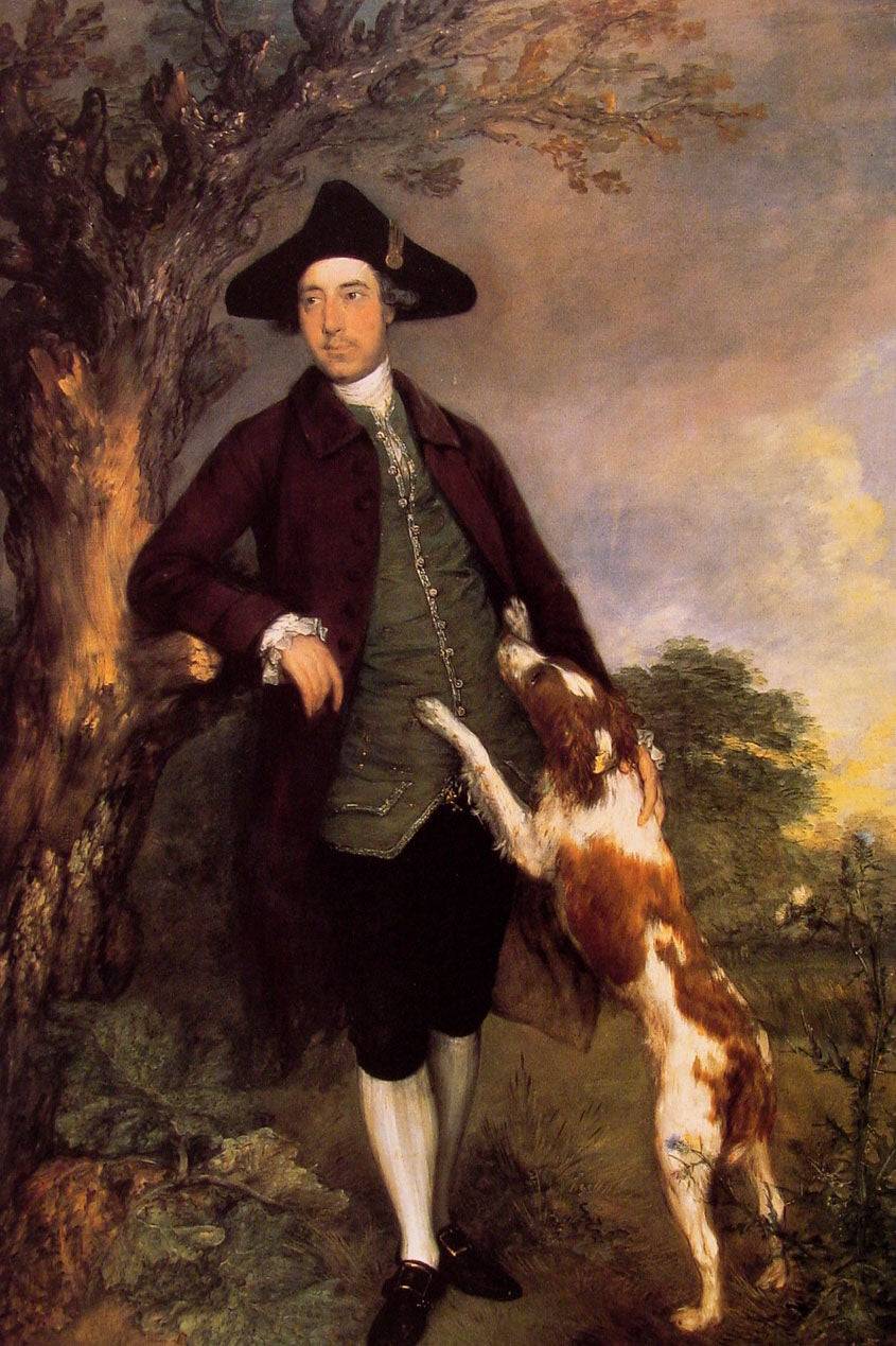 Portrait of George Venables Vernon, 2nd Lord Vernon - Thomas Gainsborough