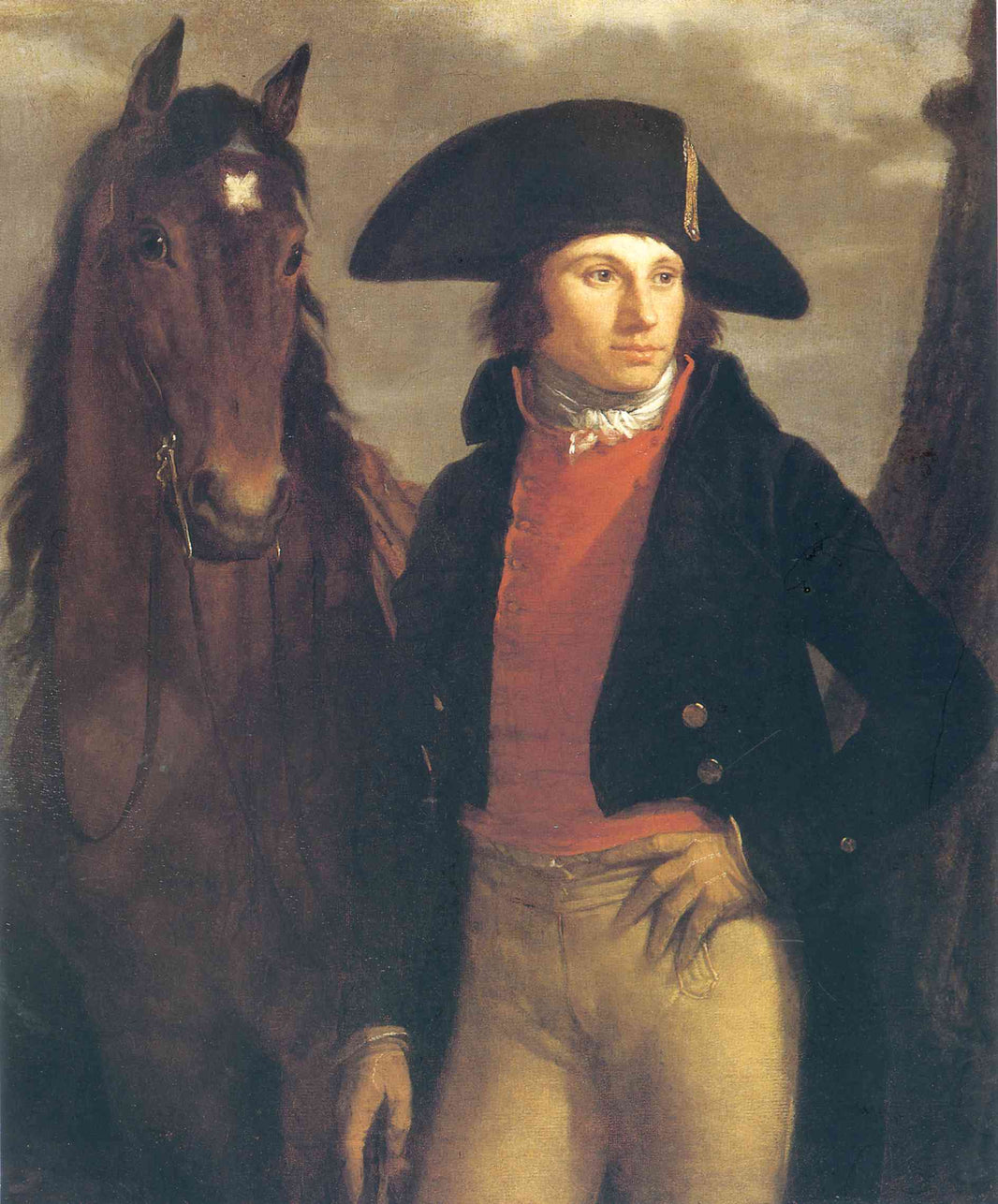 Portrait of Georges Anthony by Pierre-Paul Prud'hon — hand-painted animal oil painting reproduction on canvas