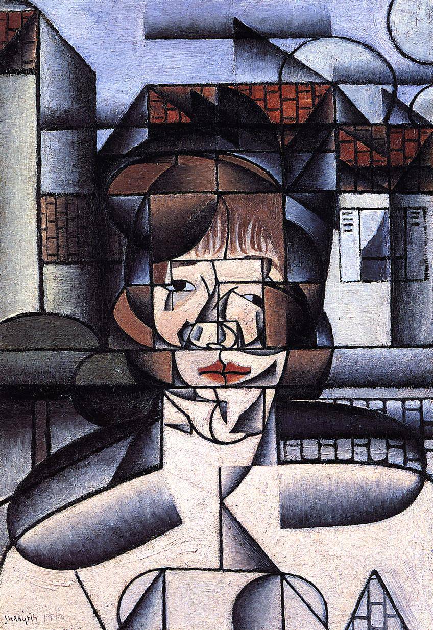 Portrait of Germaine Raynal - Juan Gris