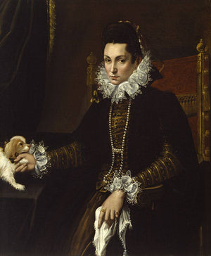 Portrait of Ginevra Aldrovandi Hercolani - Lavinia Fontana