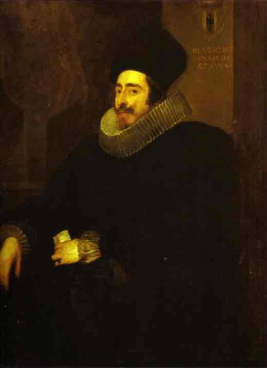 Portrait of Giovanni Vincenzo Imperiale by Anthony van Dyck — hand-painted portrait oil painting reproduction on canvas