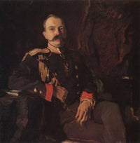 Portrait of Grand Duke Georgy Mikhailovich by Valentin Serov — hand-painted portrait oil painting reproduction on canvas