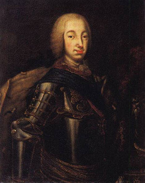 Portrait of Grand Duke Peter Fedotovich (later Peter III), - Aleksey Antropov