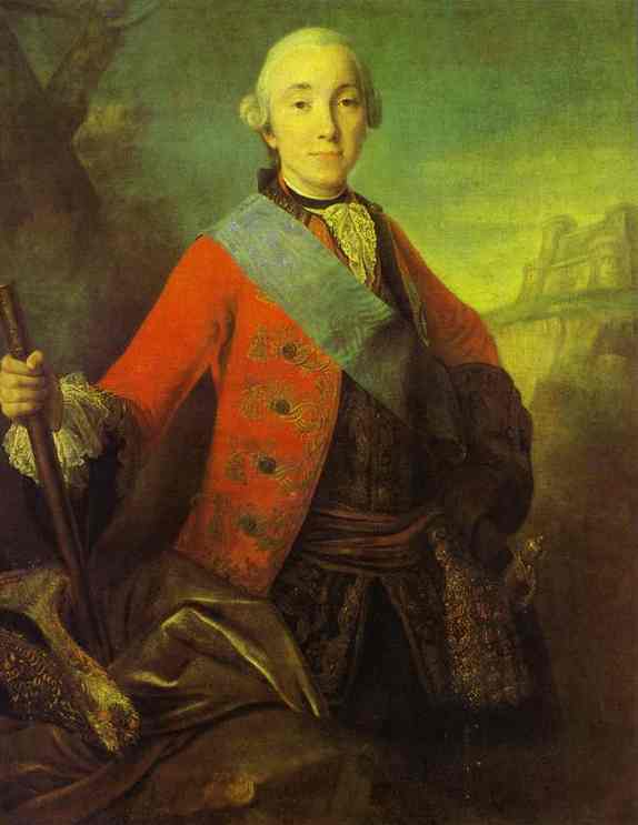 Portrait of Great Duke Peter Fedorovich, Later Emperor Peter III - Fyodor Rokotov