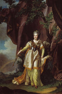 Portrait of Greate russian empress Catherine II by Dmitry Levitzky — hand-painted cultural oil painting reproduction on canvas