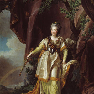 Portrait of Greate russian empress Catherine II