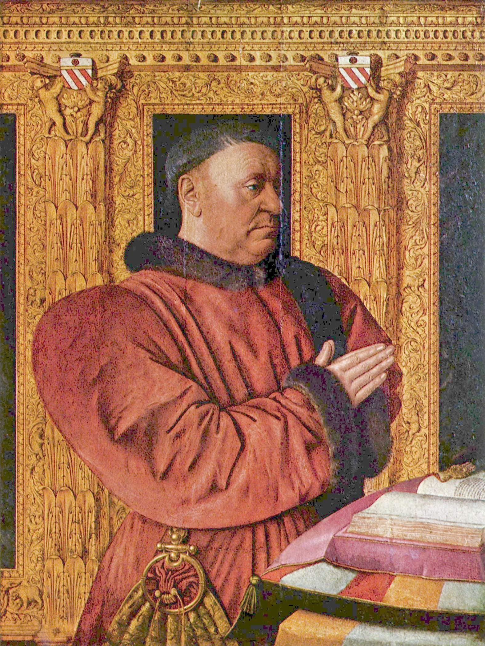 Portrait of Guillaume Jouvenel des Ursins, the Chancellor of Charles VII