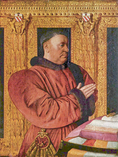 Portrait of Guillaume Jouvenel des Ursins, the Chancellor of Charles VII by Jean Fouquet — oil painting reproduction