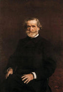 Portrait of Guiseppe Verdi (1813-1901) by Giovanni Boldini — male oil painting wall art, Realism