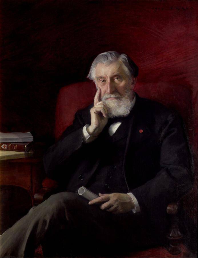 Portrait of Gustave Moynier - Charles Giron