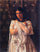 Portrait of Helena Marcell in dining room