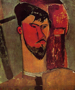 Portrait of Henri Laurens - Amedeo Modigliani