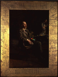 Portrait of Henry Augustus Rowland by Thomas Eakins — hand-painted portrait oil painting reproduction on canvas