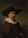 Portrait of Herman Doomer in living room