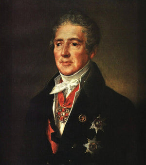 Portrait of I. I. Dmitriyev - Vasily Tropinin