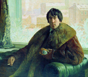 Portrait of I. Zolotarevsky - Boris Kustodiev