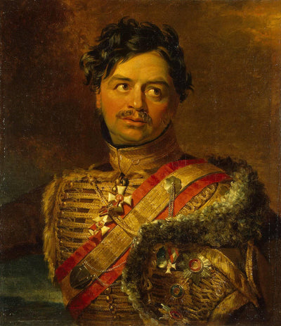 Portrait of Illarion V. Vasilchikov in kitchen