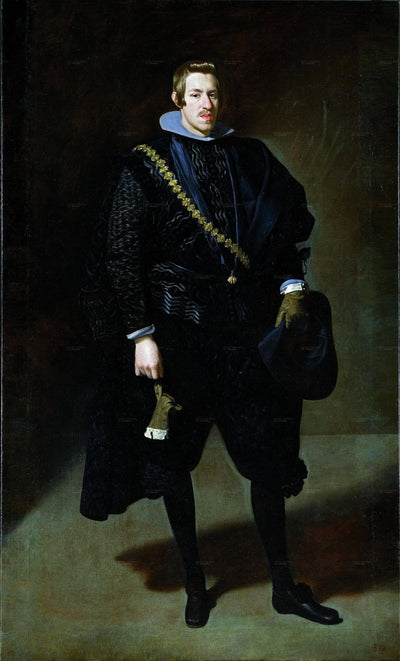 Portrait of Infante Don Carlos in entryway