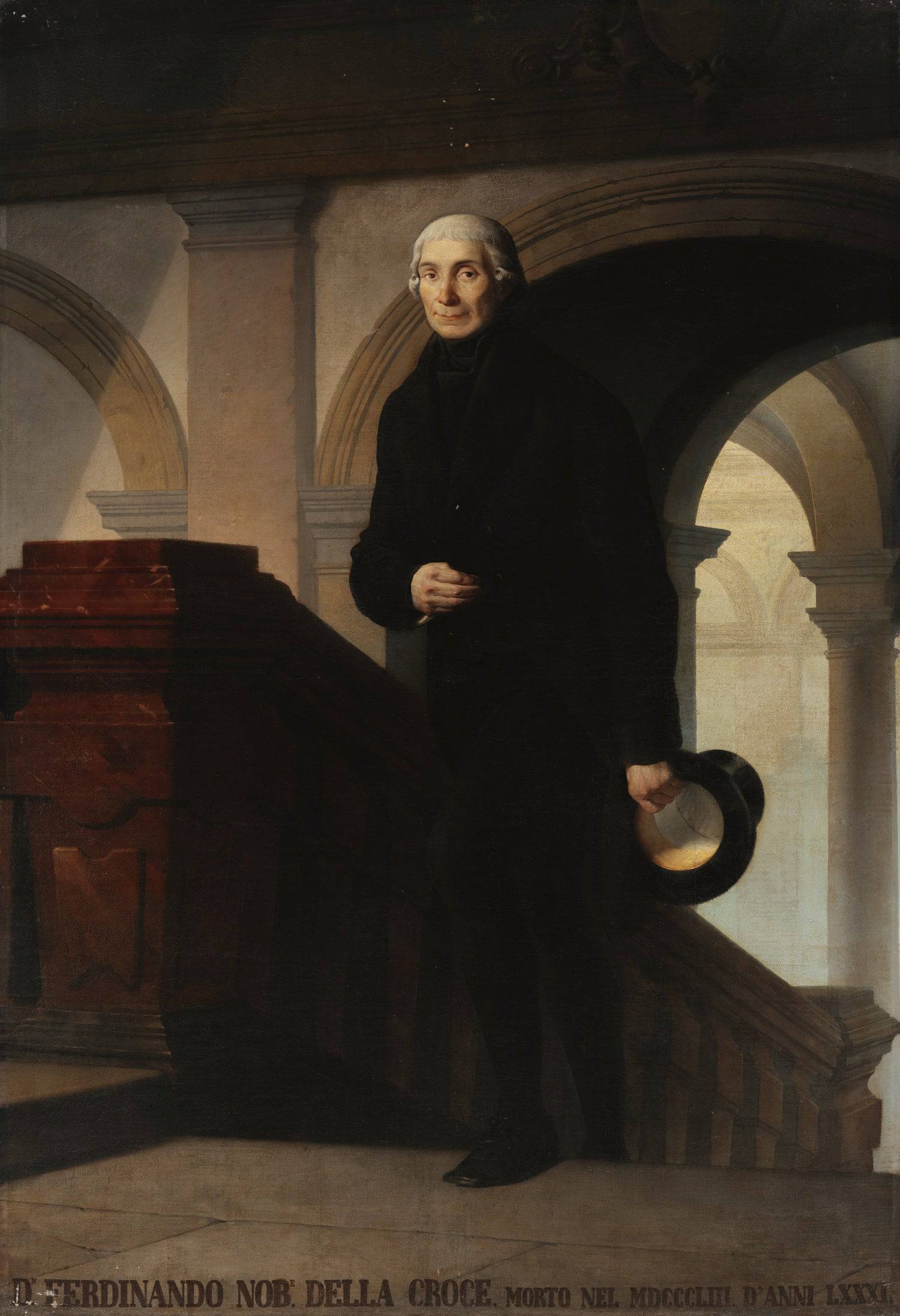 Portrait of Ippolito Ferdinando Della Croce - Carlo De Notaris